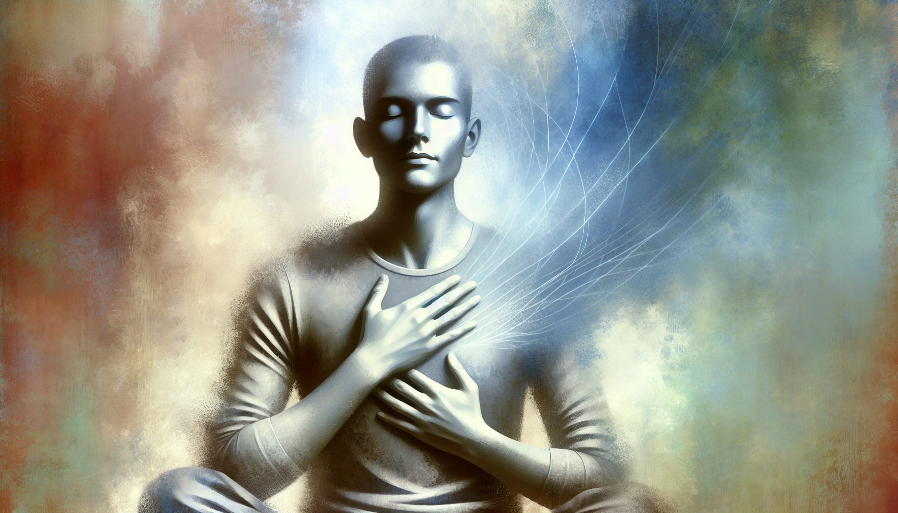 Illustration of body awareness exercises for enhancing self-awareness from somatic psychotherapy San Francisco