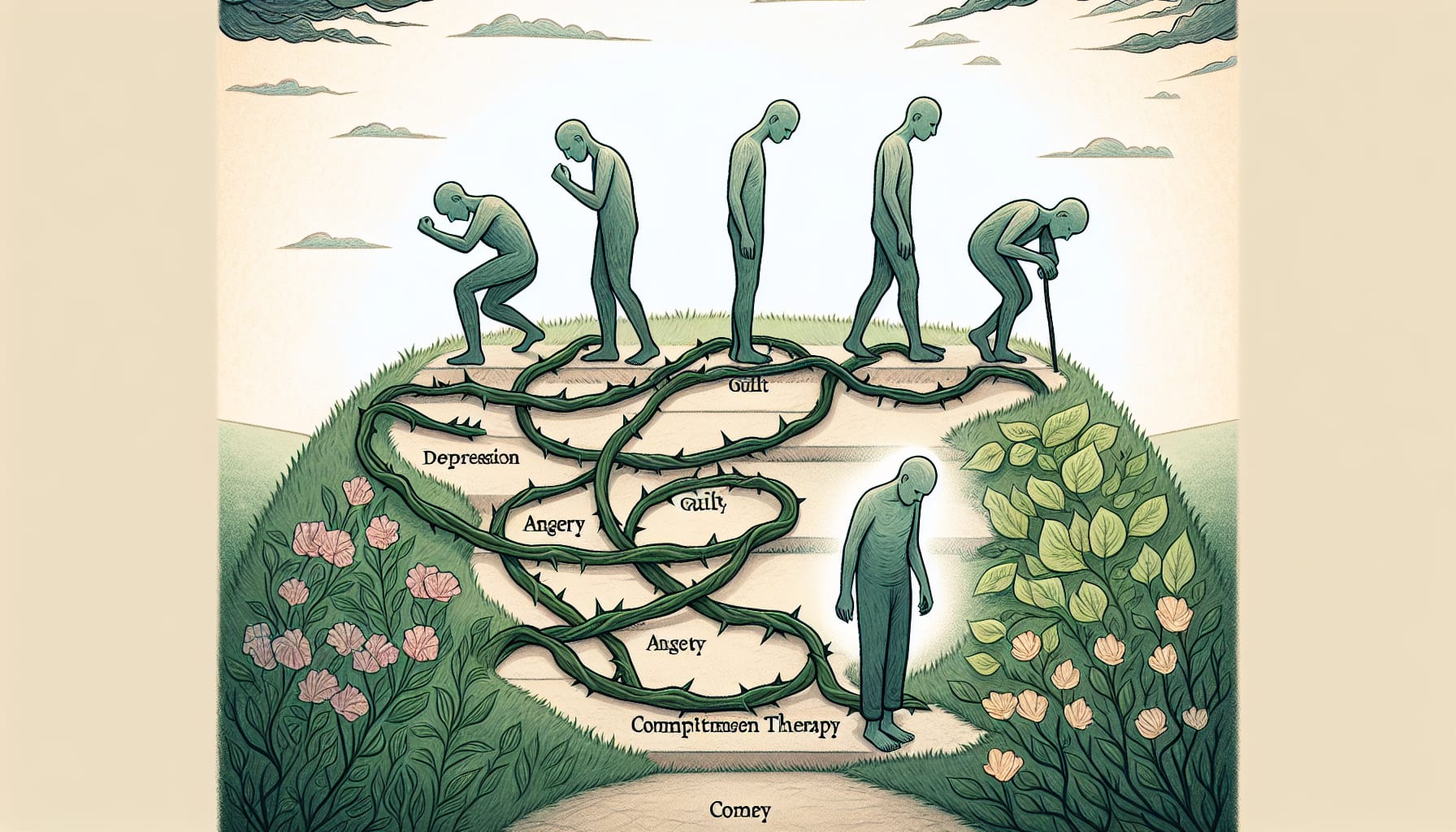 ACT benefits for complicated grief