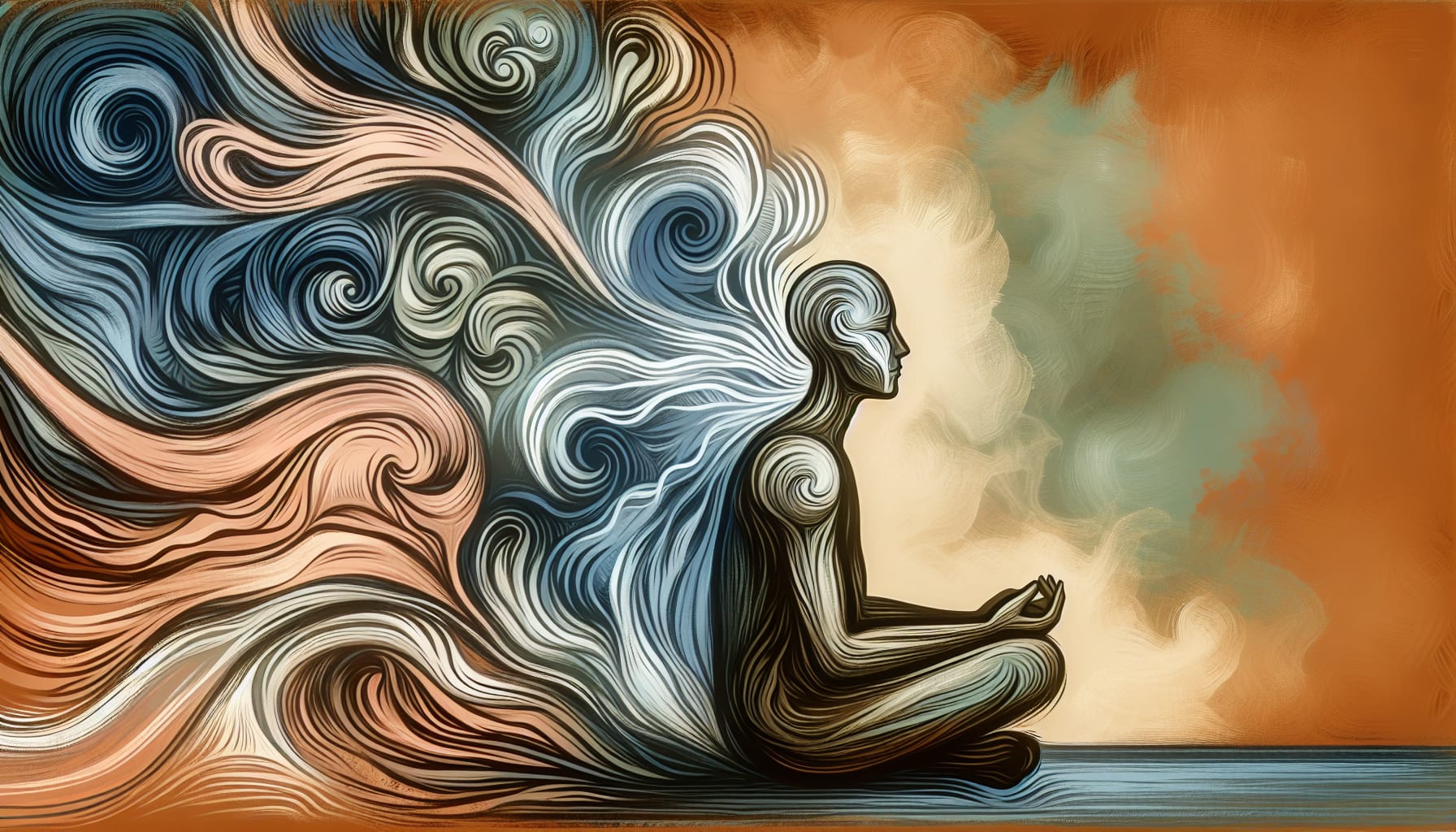 Illustration of mindfulness practice in DBT PE