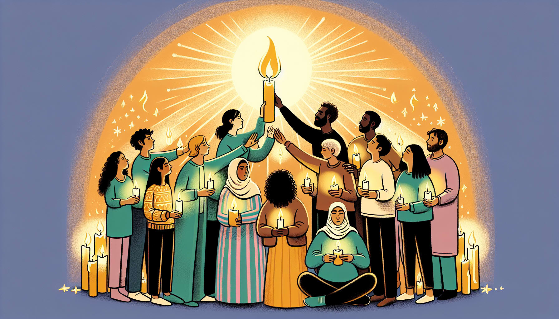 Illustration of seeking professional help and support groups for limerence