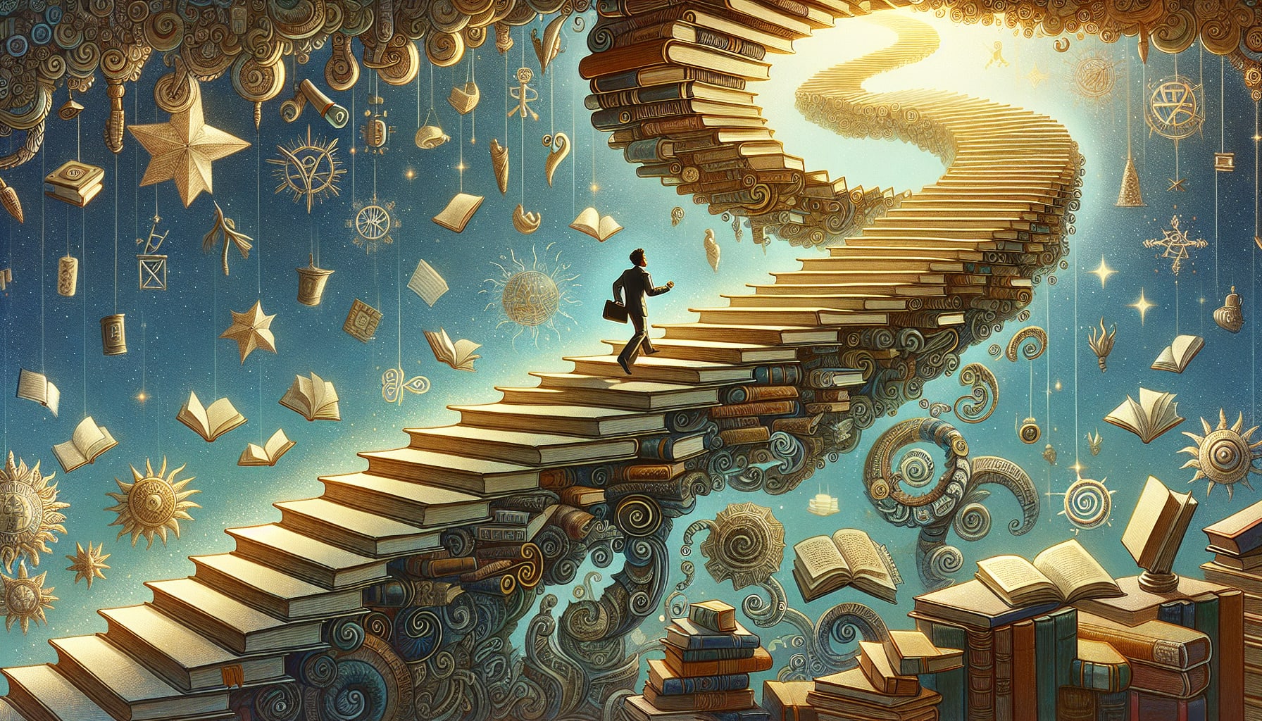 Visual representation of continuous learning