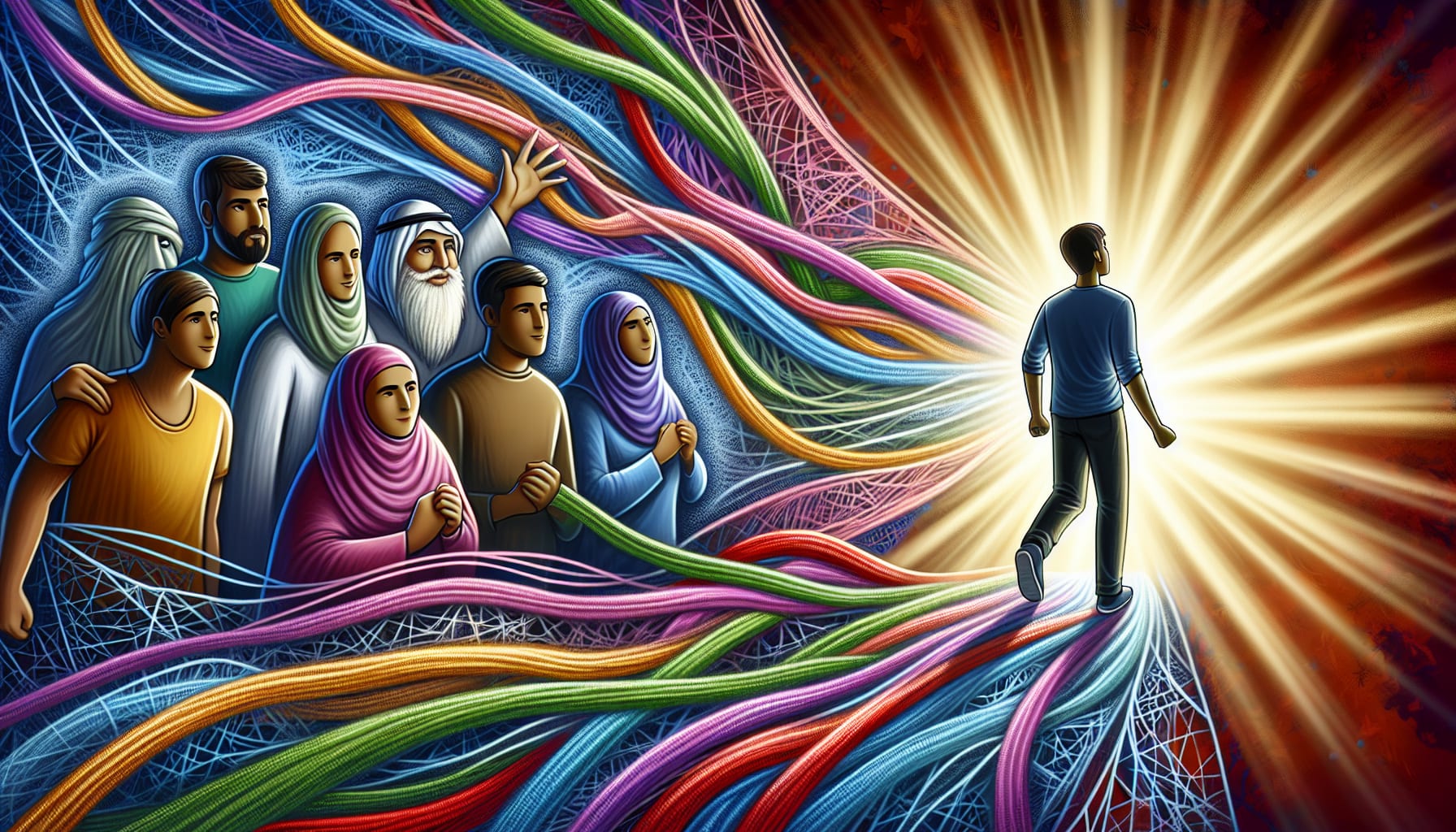 Healing process from enmeshment trauma.