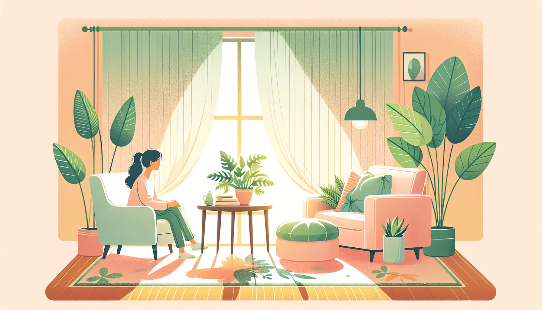 An illustration of a therapist helping a client recover from trauma, representing the role of San Francisco therapists in trauma recovery.
