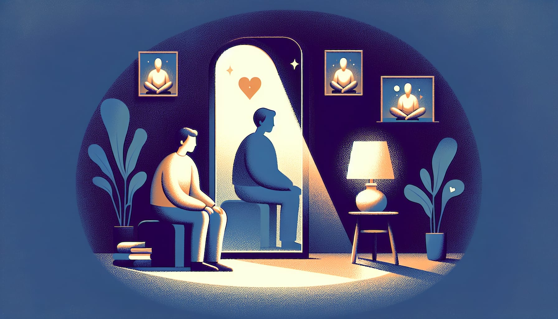Illustration of living with histrionic personality disorder