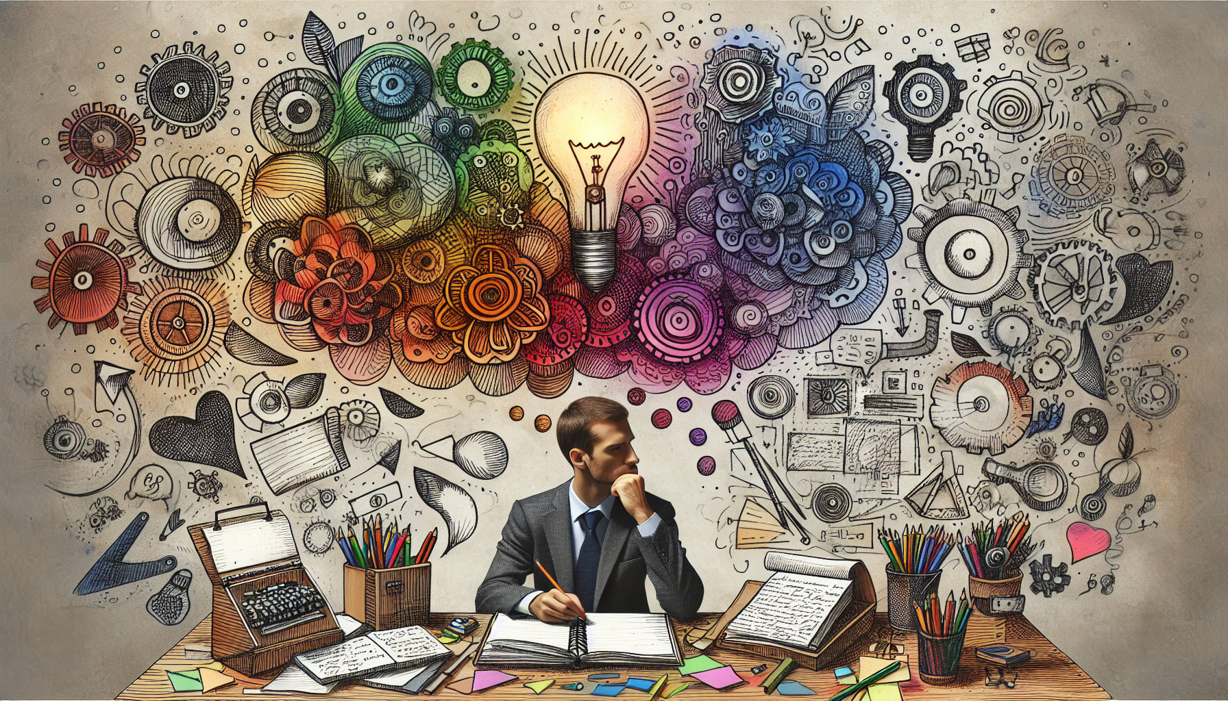 An illustration of techniques used to address cognitive distortions.