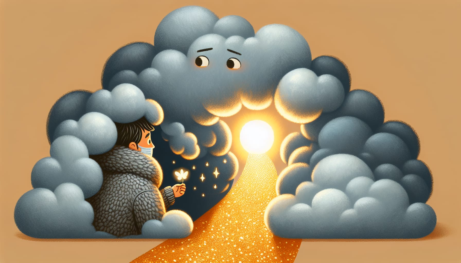A cartoon illustrating the challenges of mental health and the importance of seeking therapy.