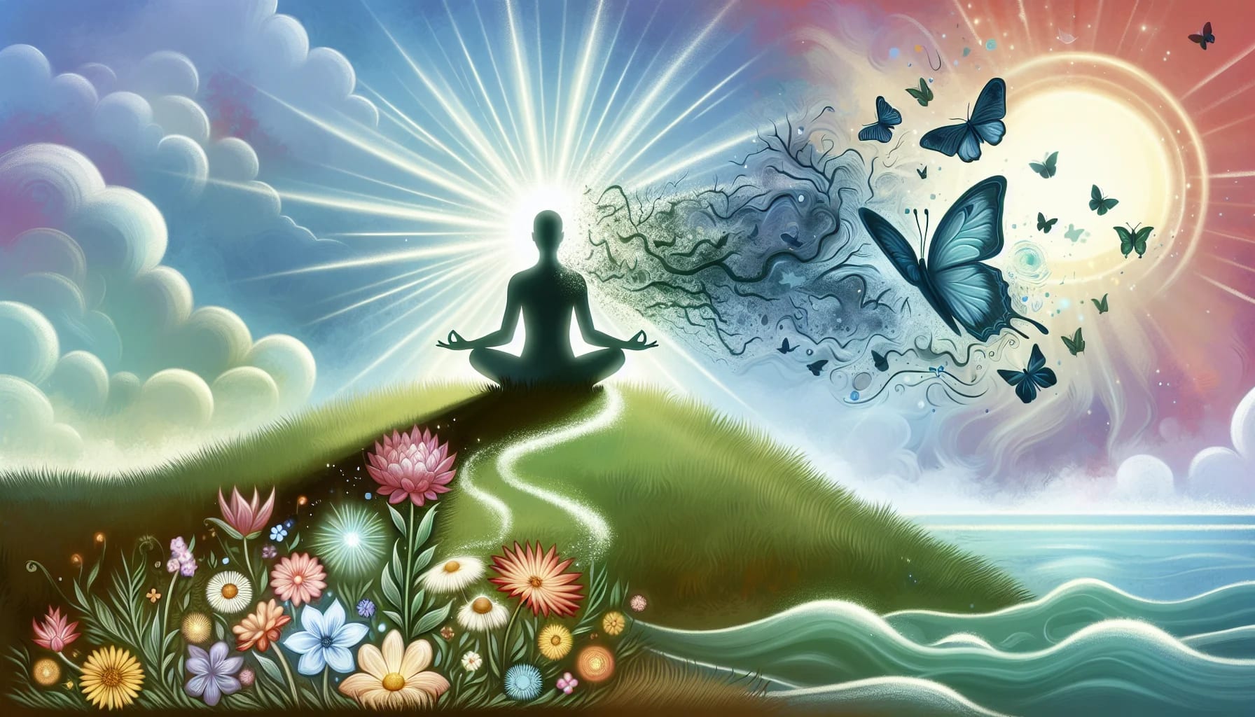 An illustration emphasizing personal well-being amidst narcissistic abuse.