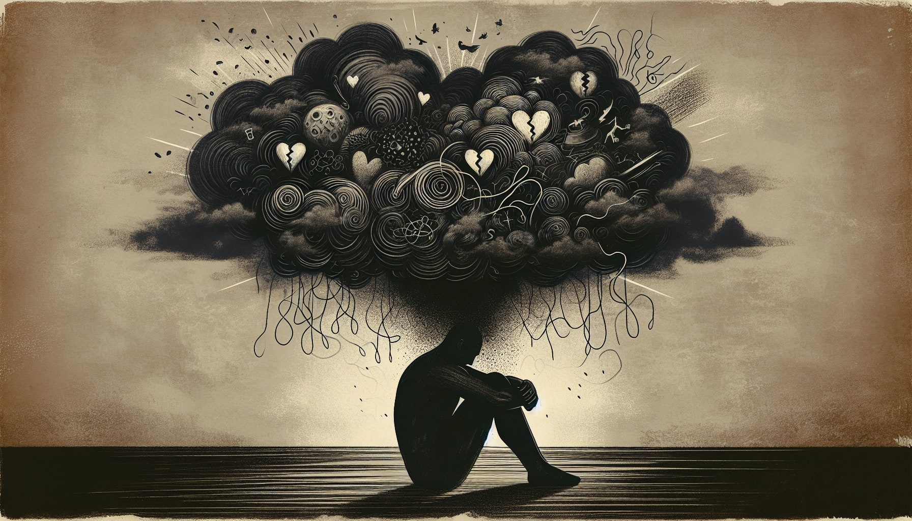 An illustration depicting the impact of personalization on mental health and well-being.
