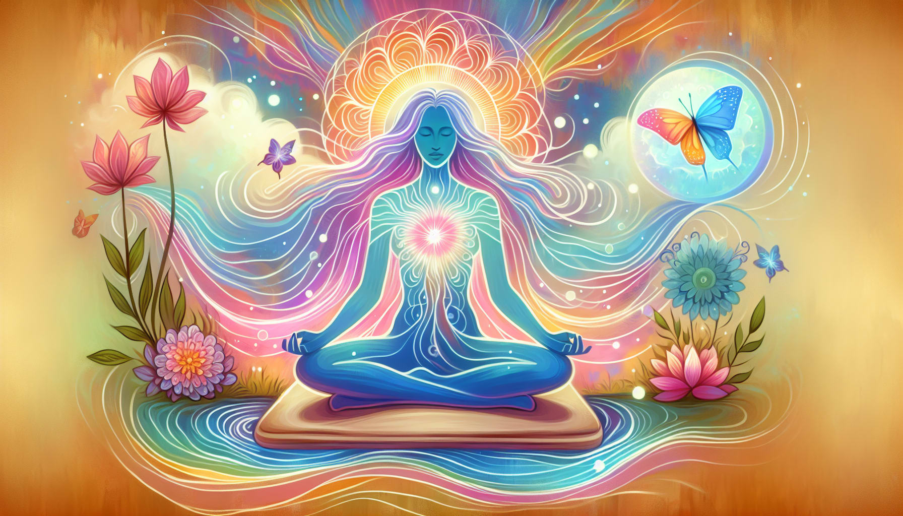 An artistic representation of the benefits of somatic therapy, highlighting emotional release.