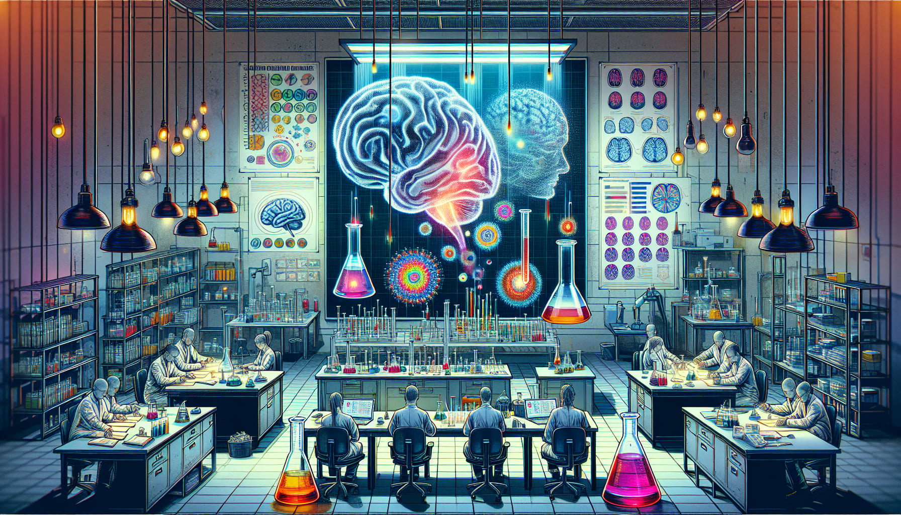 An illustration showcasing scientific evidence supporting mindfulness practices.