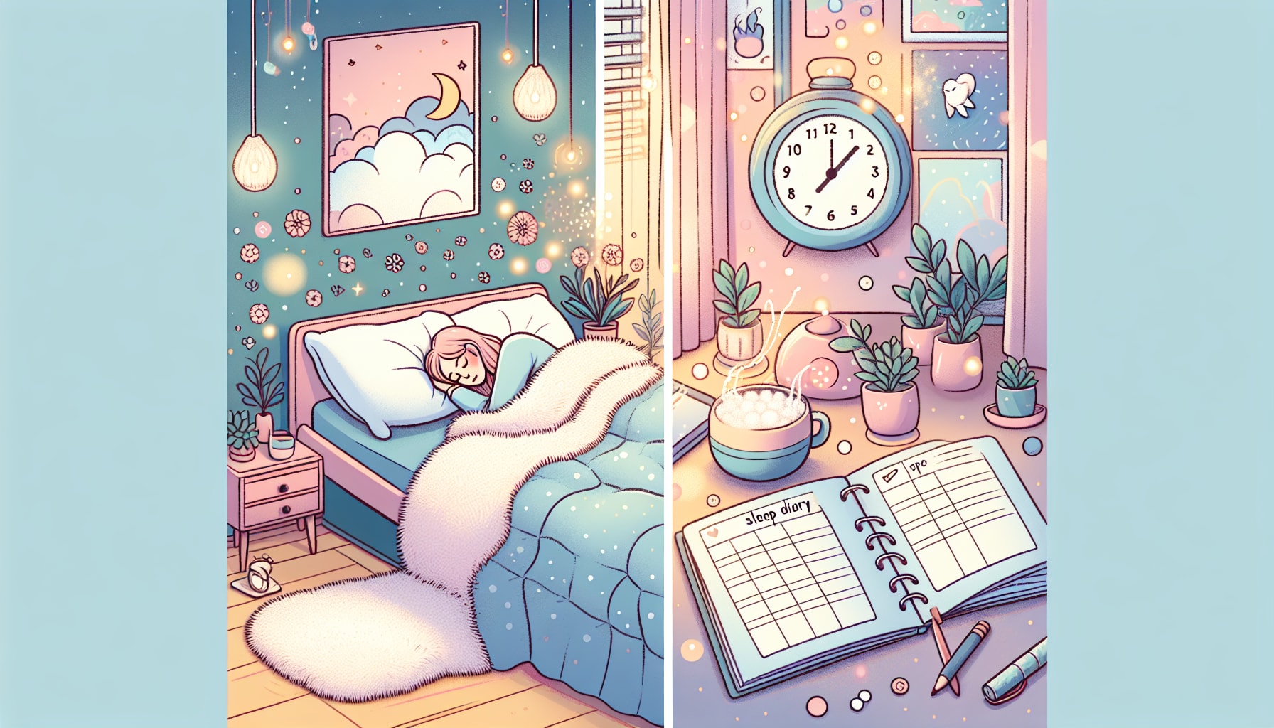 An illustration depicting the concept of sleepmaxxing and its importance.
