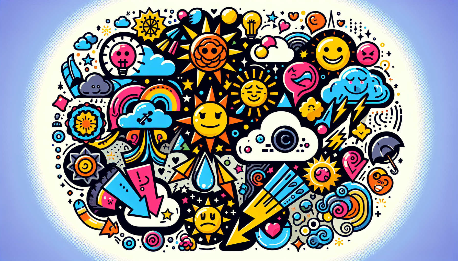 An illustration of various techniques used in Rational Emotive Behavior Therapy.