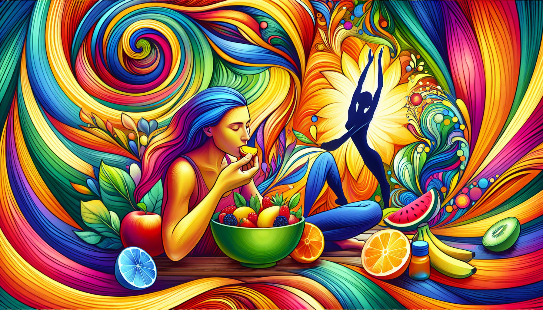 An illustration of integrating mindfulness into daily life.