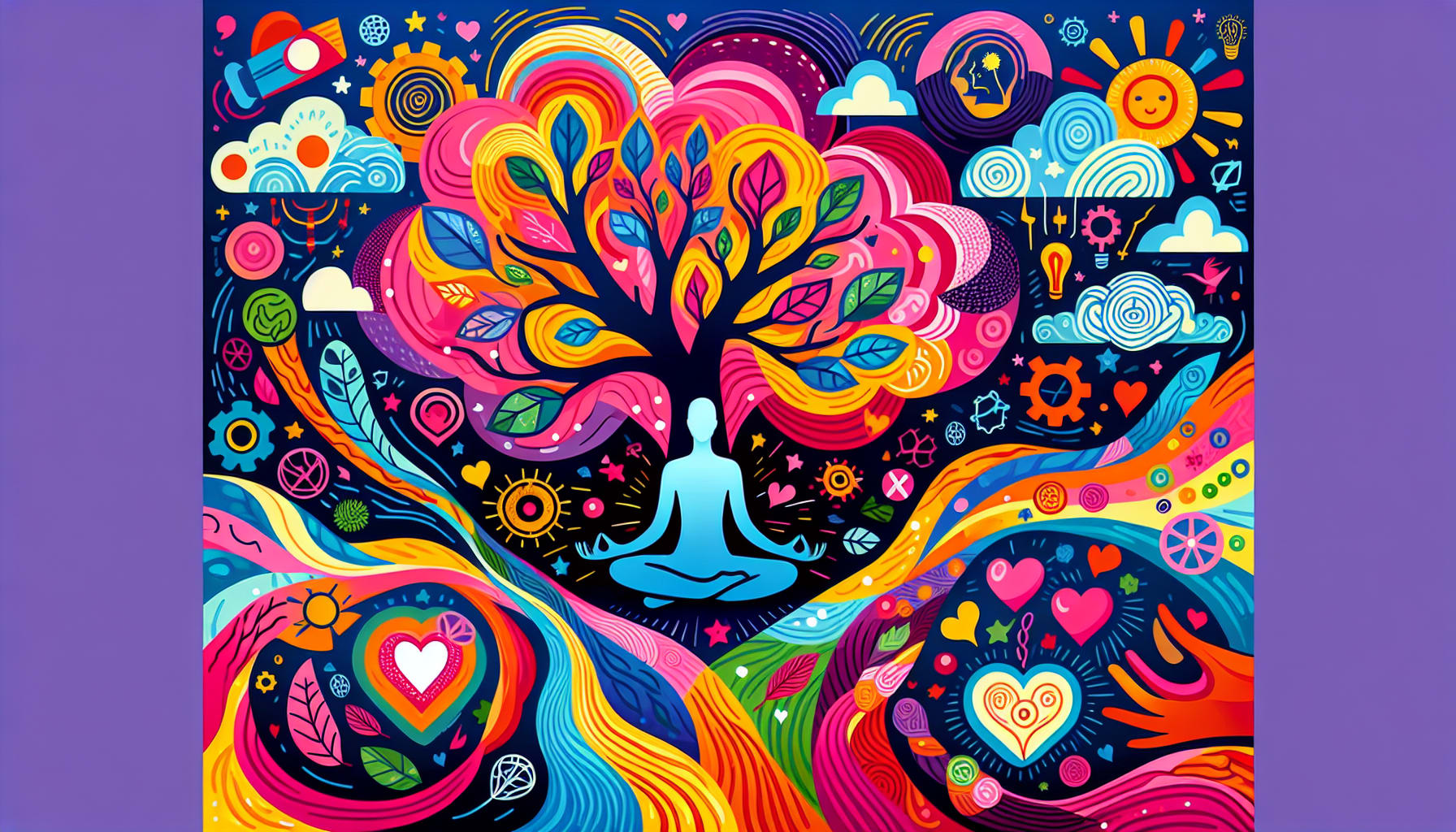 An illustration of the benefits of life coaching.