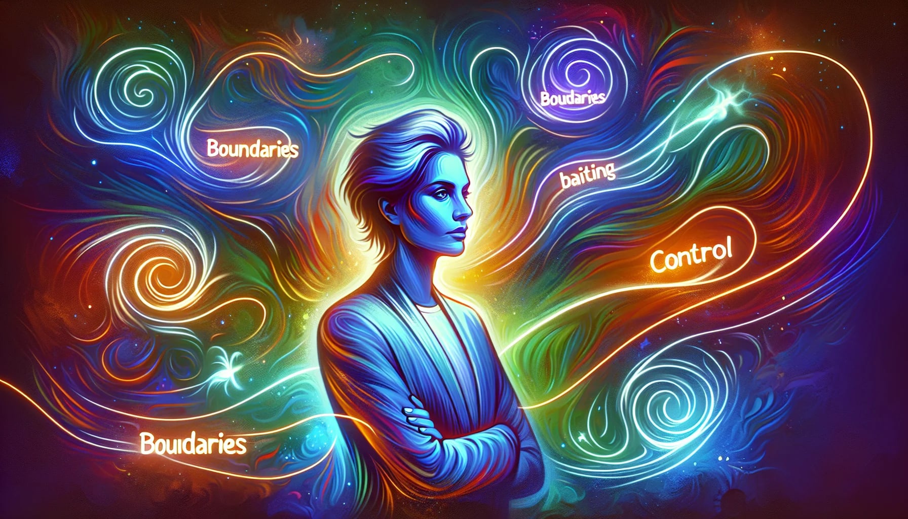 An illustration of effective responses to narcissistic baiting.