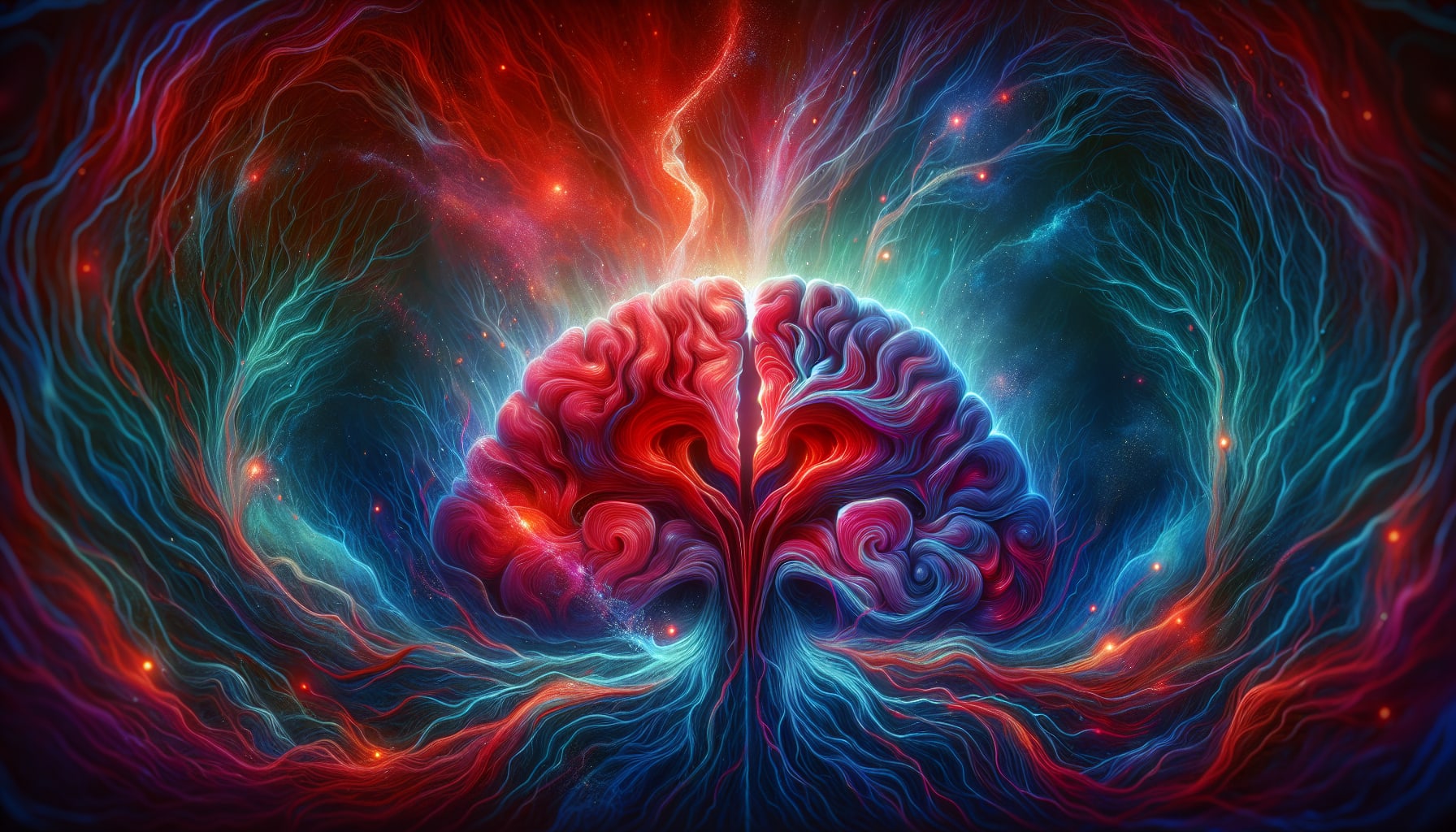 An illustration of the amygdala's role in traumatic stress.