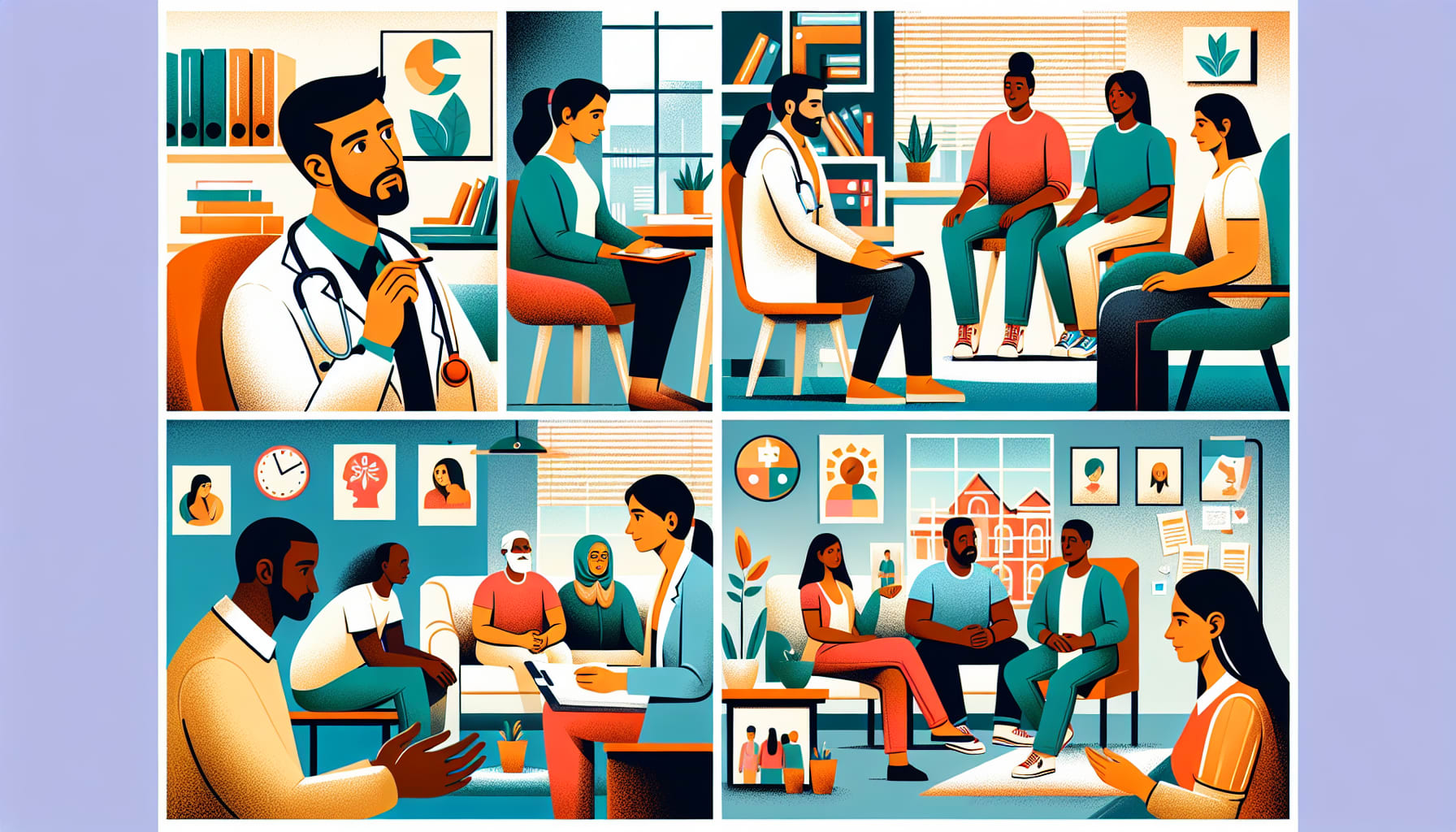 An illustration of practical applications of PST in diverse settings.