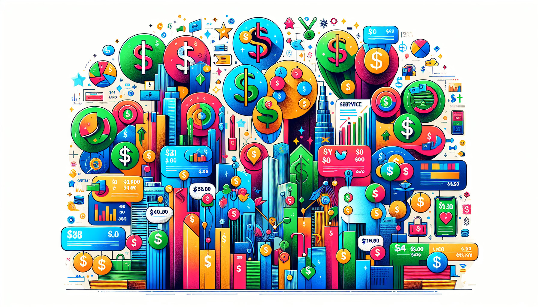 An illustration depicting the cost of life coaching in Los Angeles.