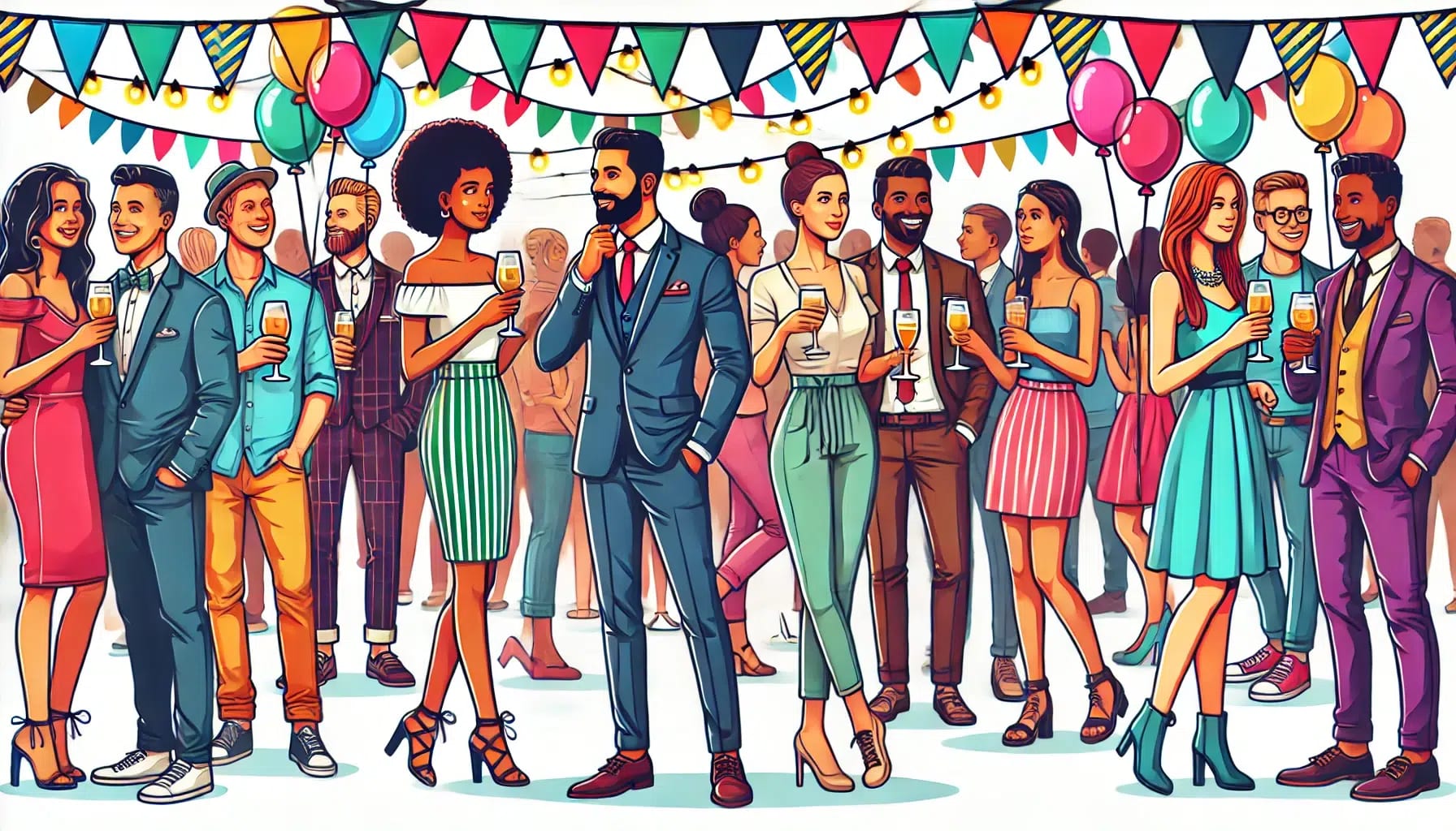 A visual representation of examples of negging in a social setting.
