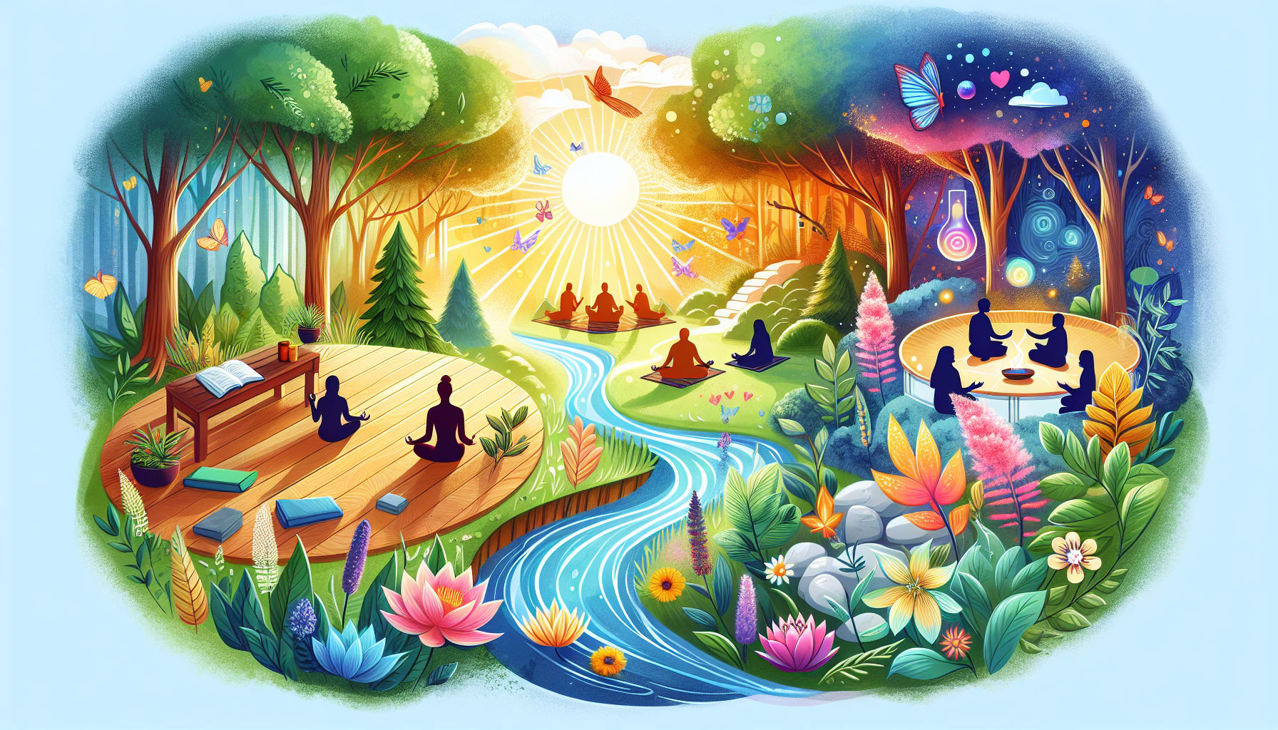 Benefits of addressing mental health through retreats.