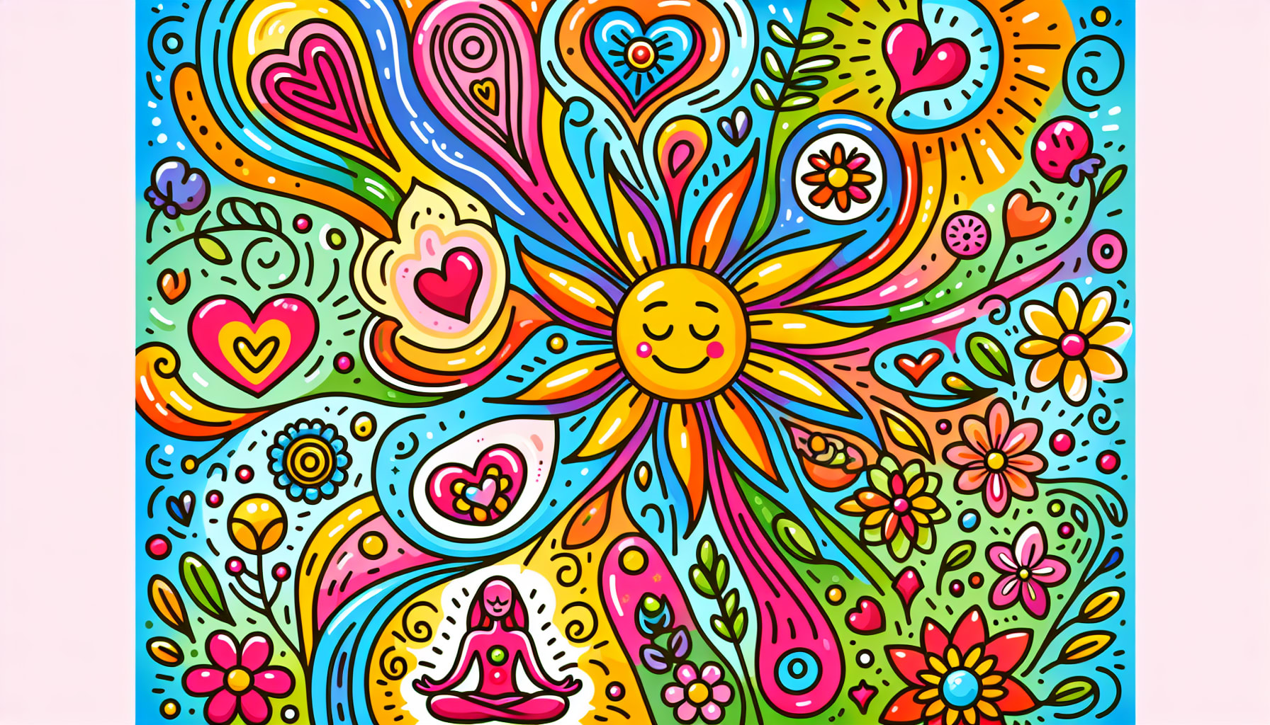An illustration representing the benefits of positive affirmations for anxiety relief.