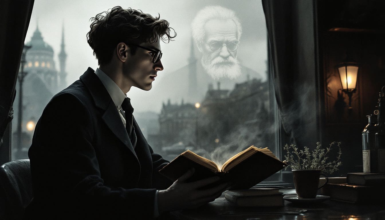 A historical image representing Viktor Frankl's early life.