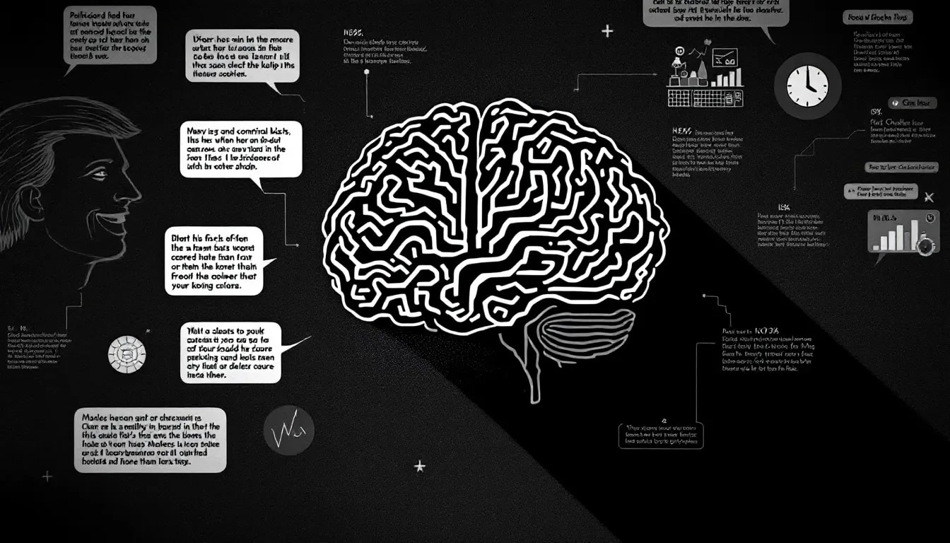 An infographic illustrating the implications of confirmation bias in different areas.