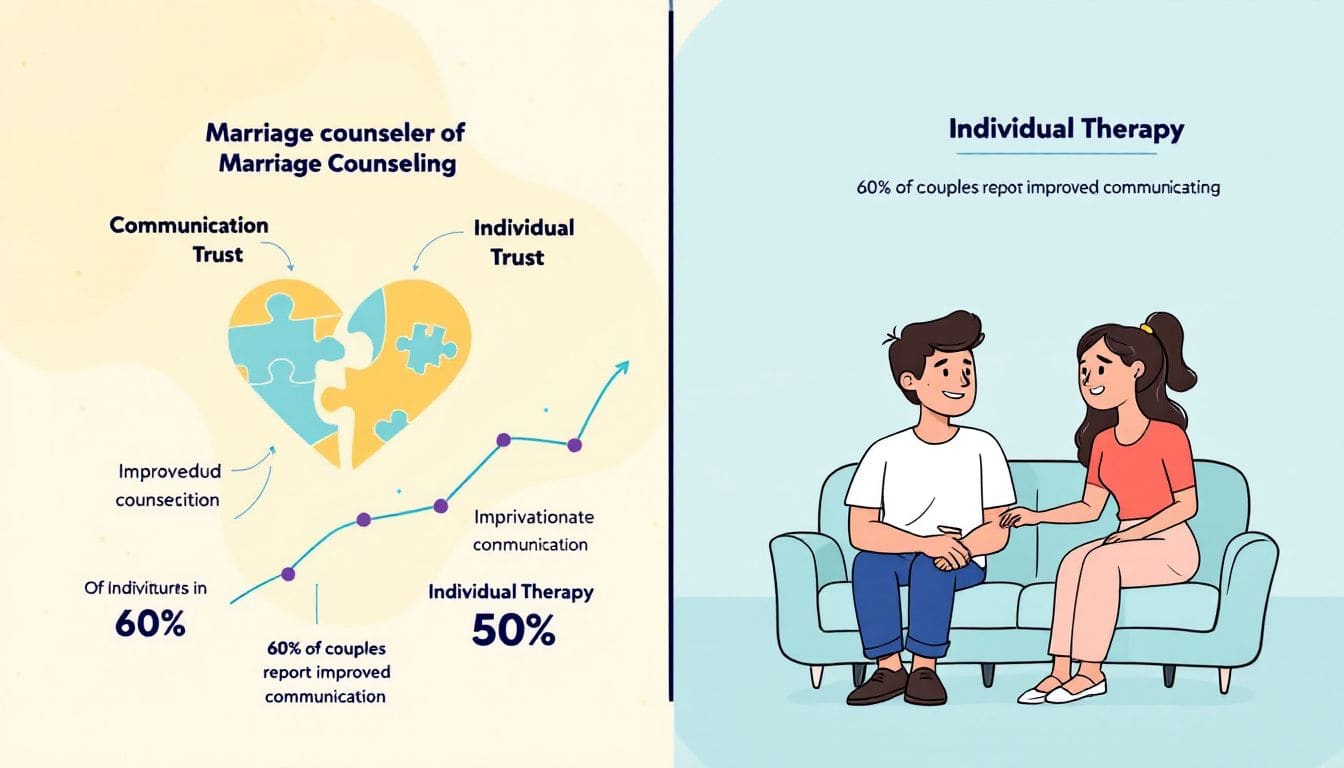 Choosing between marriage counseling and individual therapy: which one is right for you?