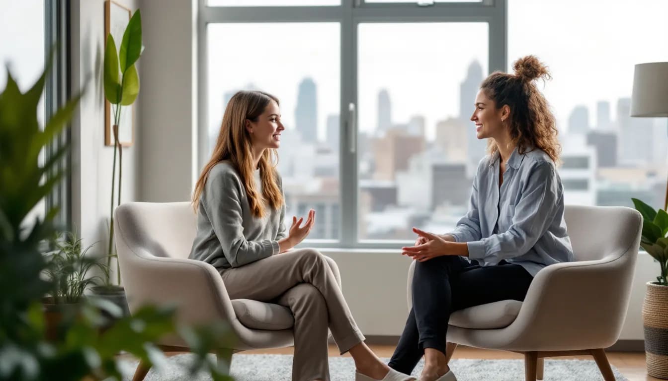 A personalized care session at the Bay Area CBT Center, focusing on tailored treatment for individuals with cyclothymia.