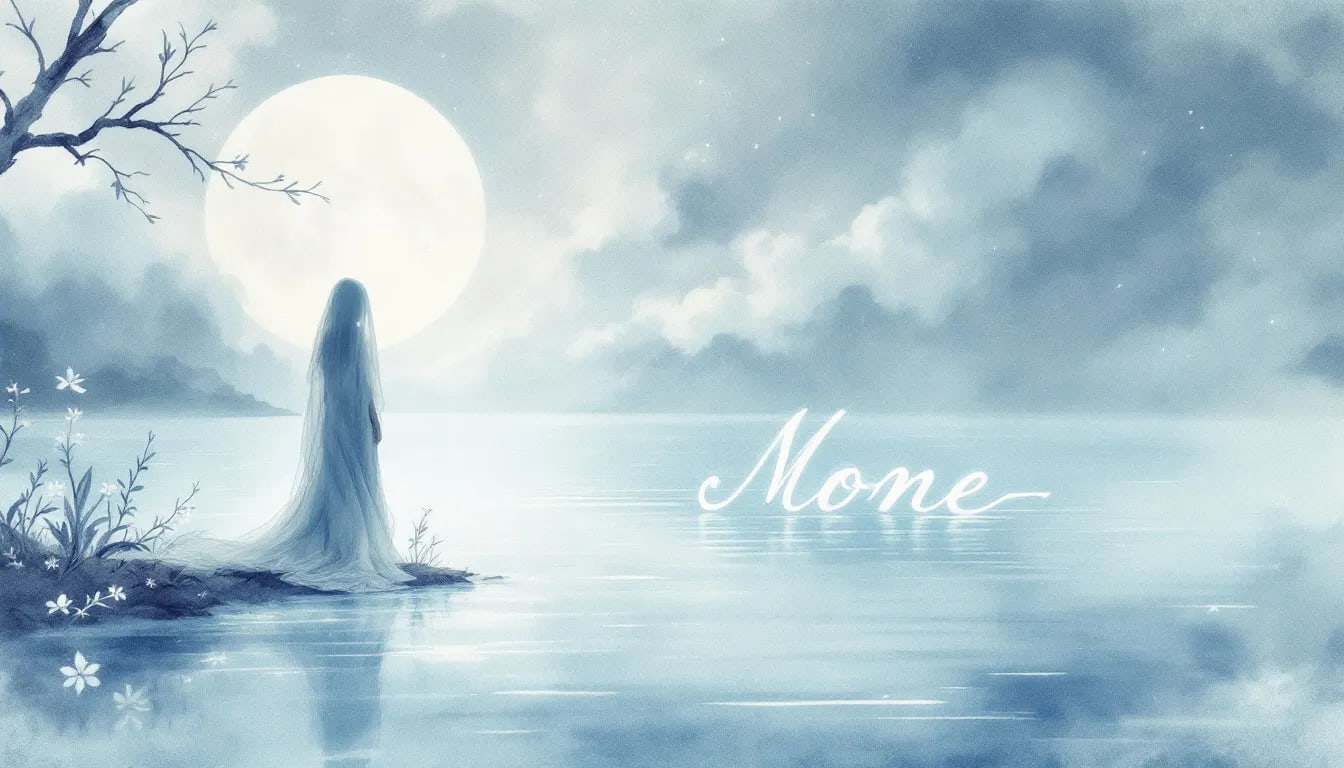 A symbolic image representing the concept of naming one's loss in the context of ambiguous grief.