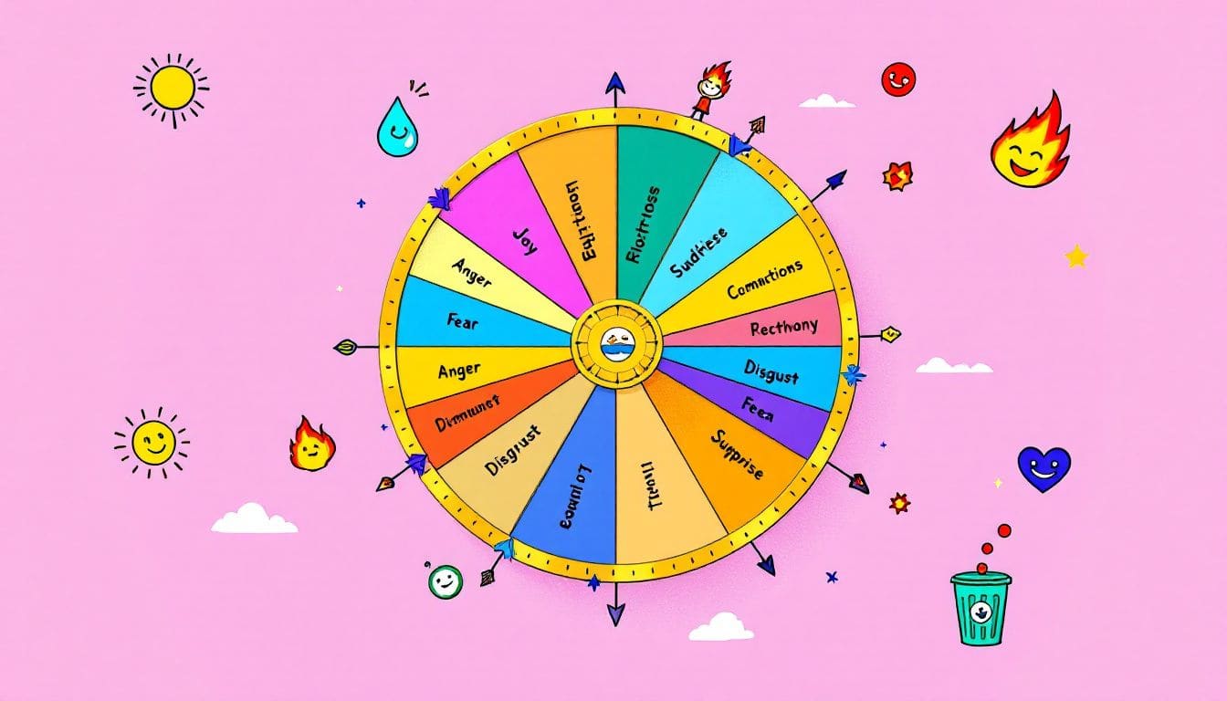 A group discussion on the benefits of using the feeling wheel.