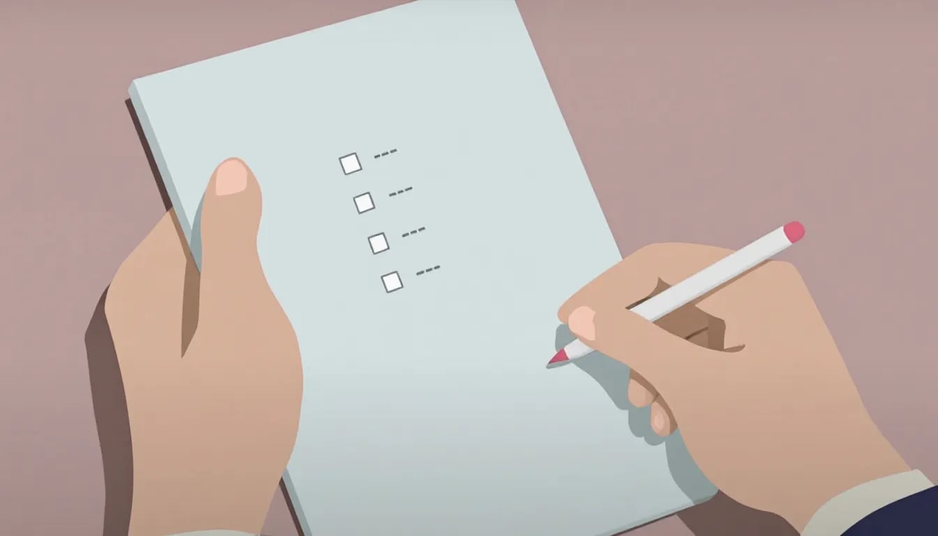 A visual guide on how to take the ACE Childhood Trauma Test.