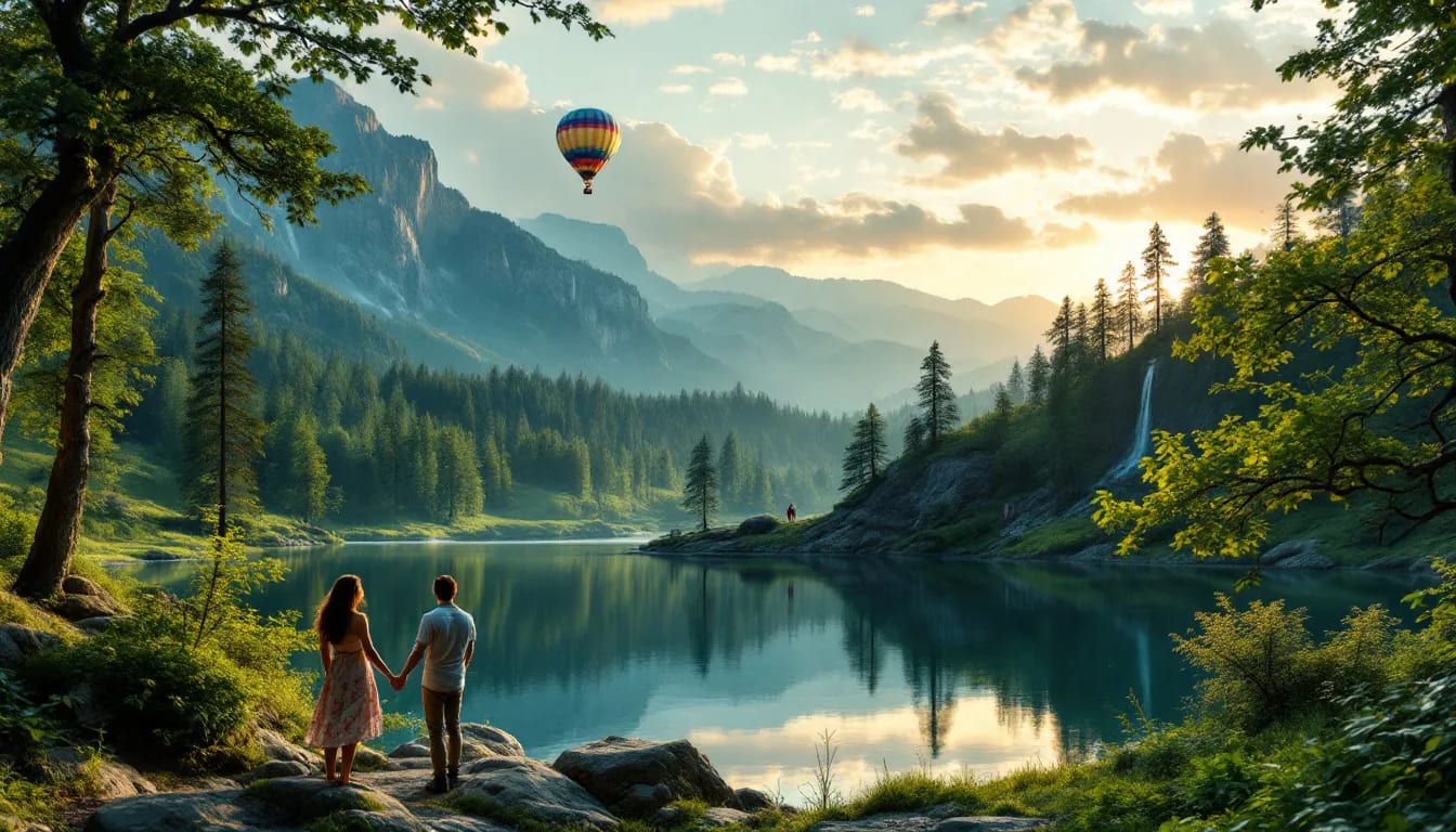 Couples engaging in adventurous activities during a retreat.