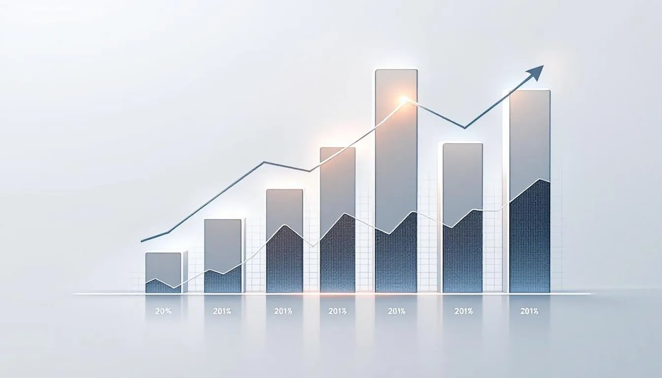 A graph depicting the effectiveness of intensive outpatient programs (IOPs) in addiction treatment.