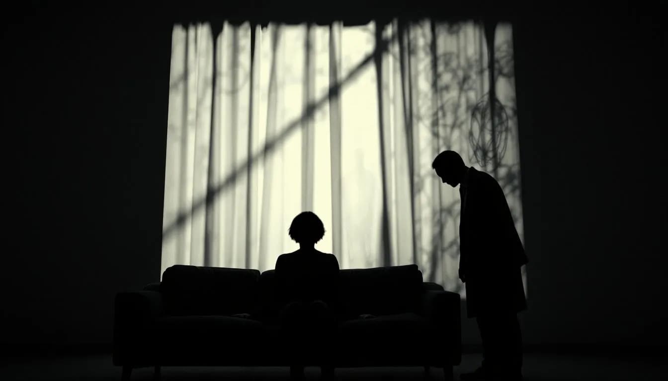 An inspiring image depicting effective strategies for addressing lurking trauma, showing a supportive therapy session.