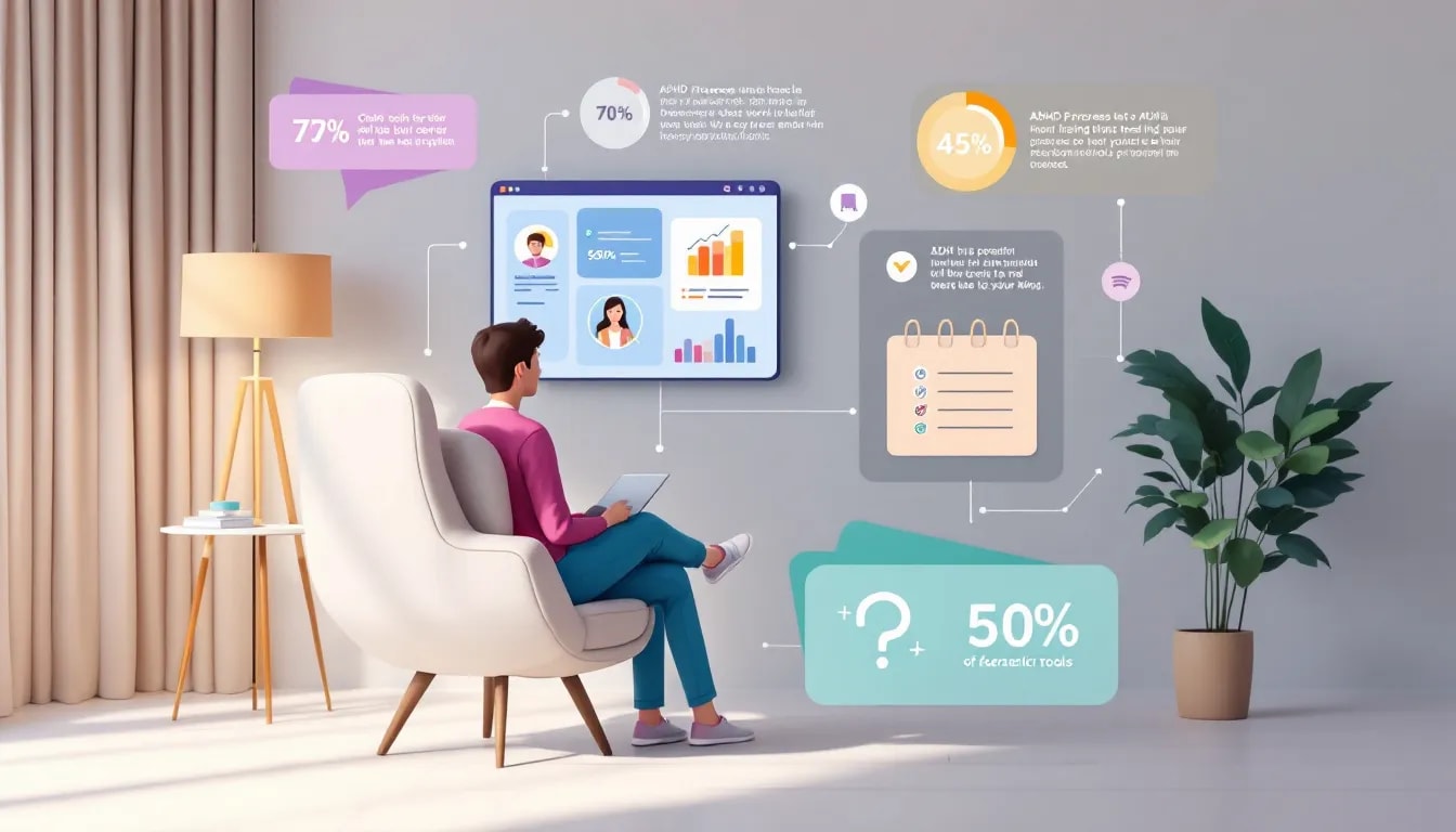 Connecting with a qualified mental health provider for ADHD treatment.