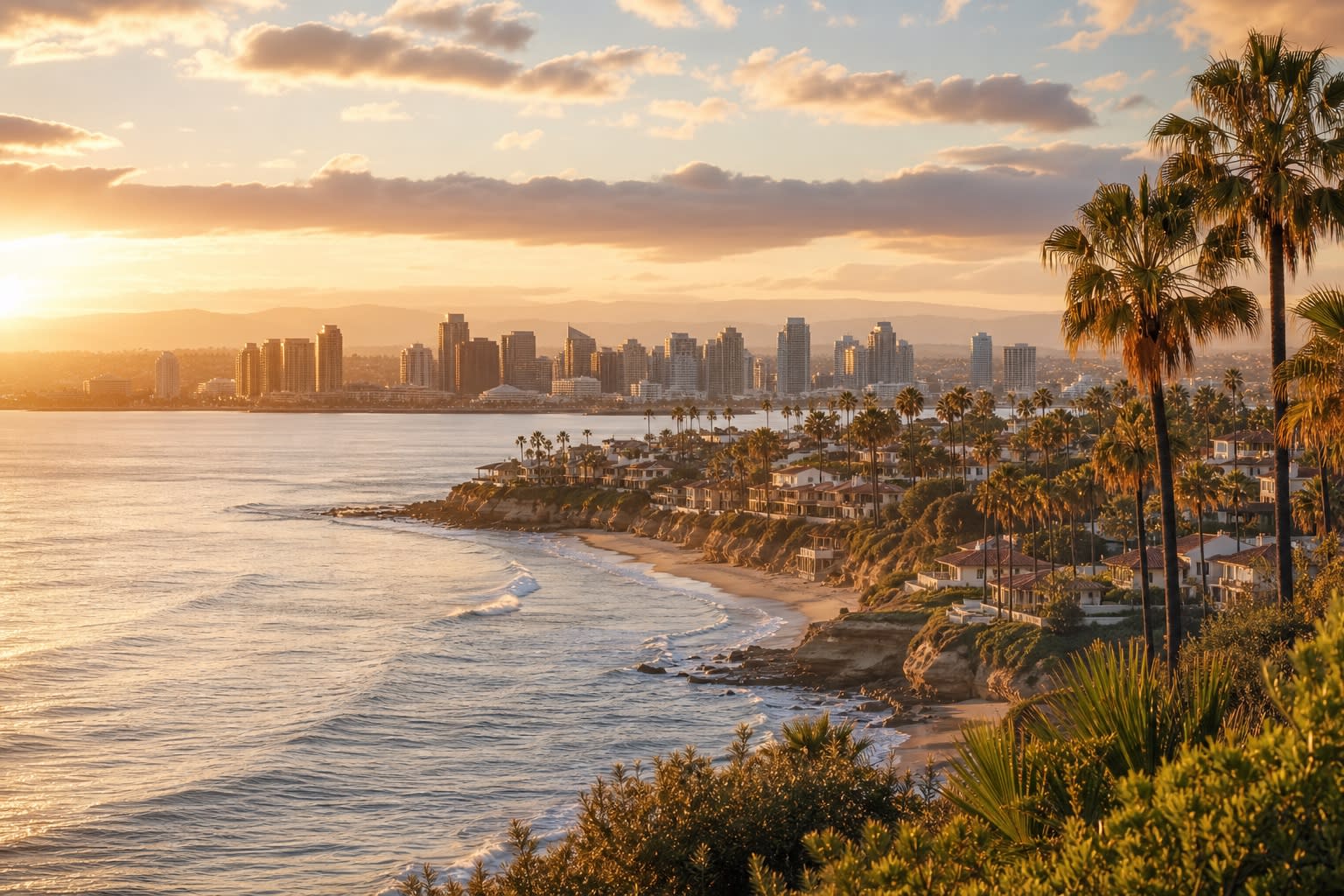 San Diego coastline