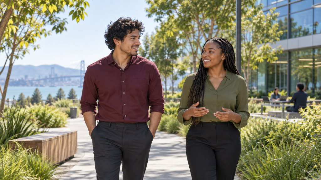 Walking break for burnout prevention and sustainable productivity tips at work