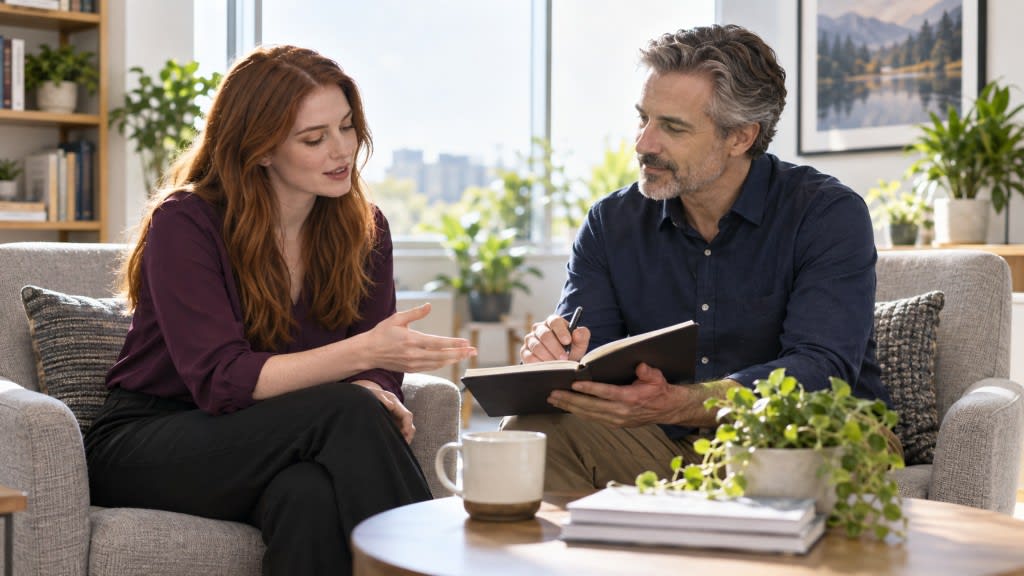 Therapy and executive coaching to increase productivity when anxiety, ADHD, or burnout are in the way