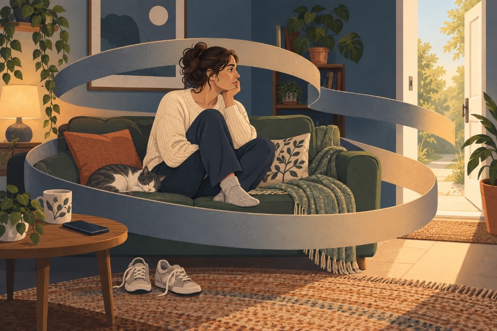 The anhedonia withdrawal cycle: staying inside while valued activities wait outside