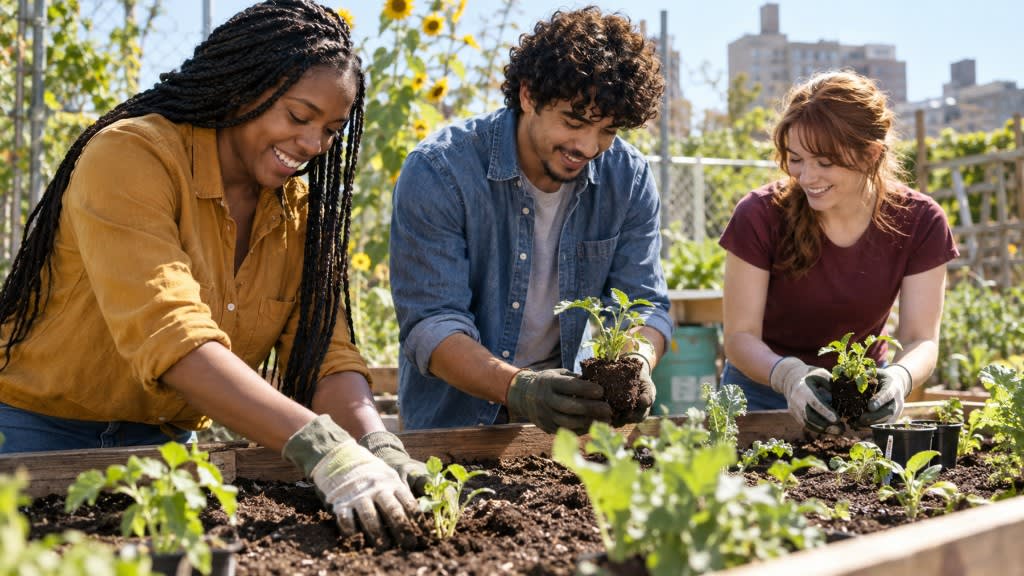 How to find your purpose by living it: planting and working together as purpose as a verb