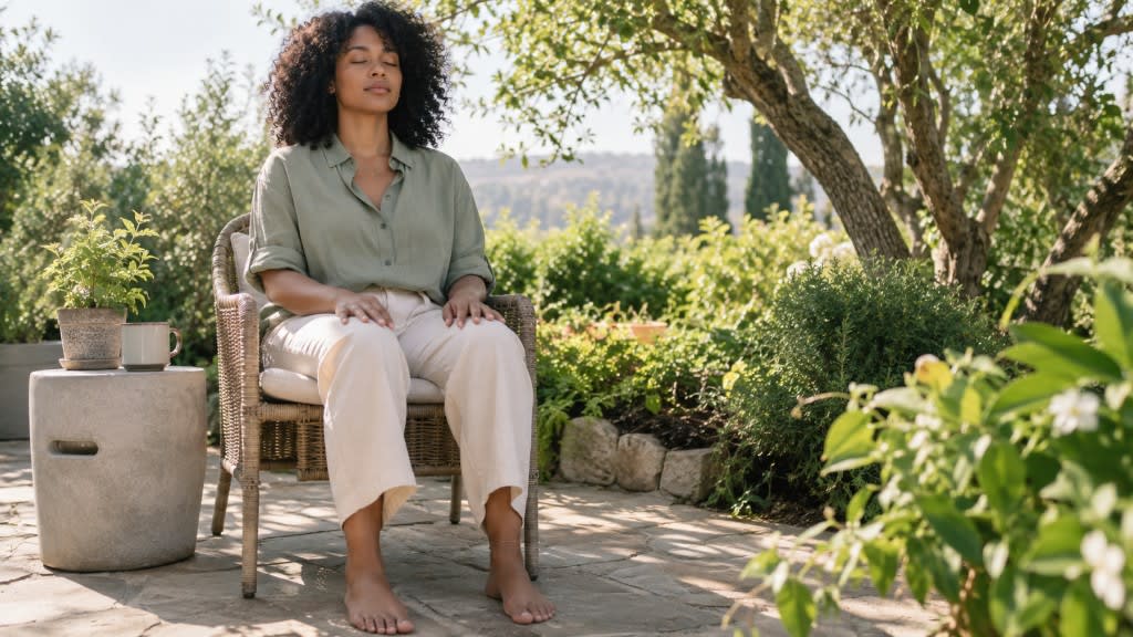 How burnout affects the nervous system and mental health: a quiet garden practice to settle the body before deeper recovery work