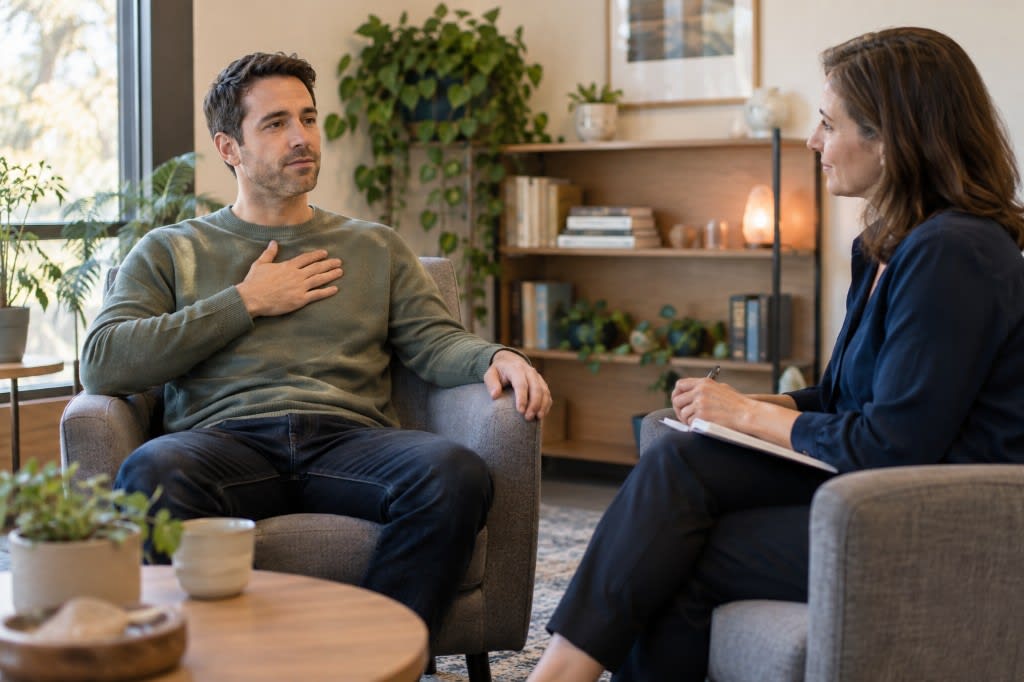 Making room for emotions: staying with a feeling in the body during a therapy session