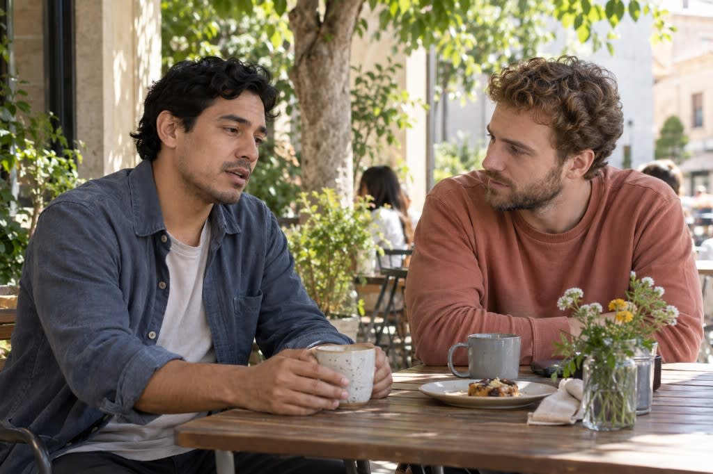 Two friends talking over coffee after a harmful relationship with a sociopath