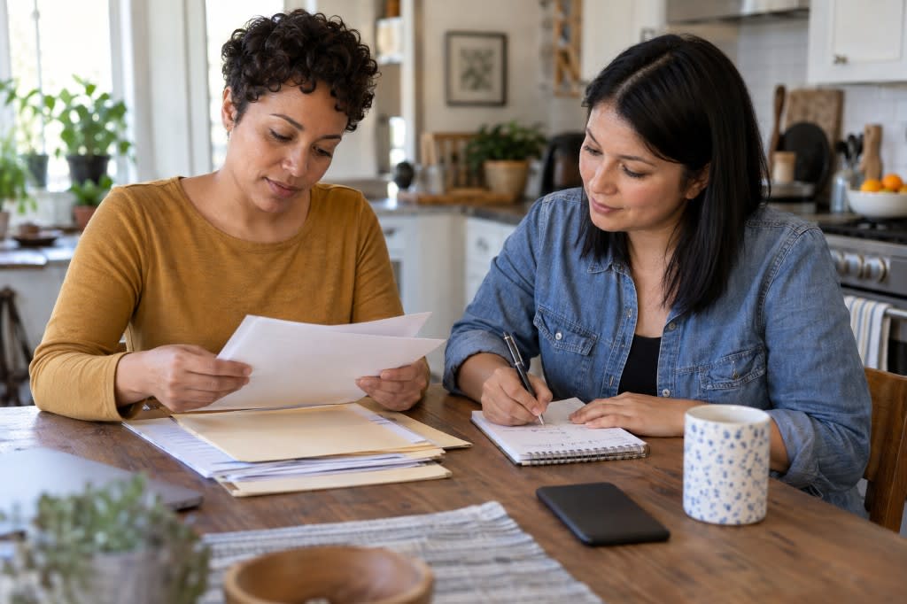 Two women planning boundaries and safety after a relationship with a sociopath
