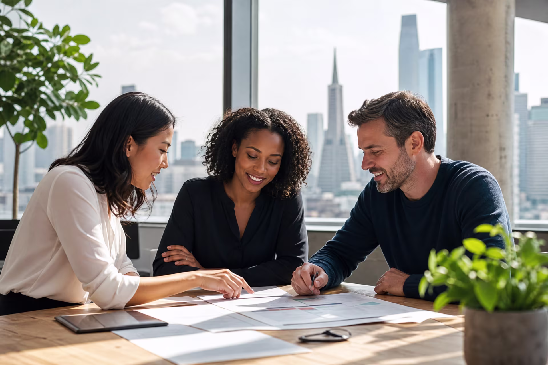 Diverse professionals collaborating in San Francisco — career counseling and coaching near me near me in San Francisco, CA
