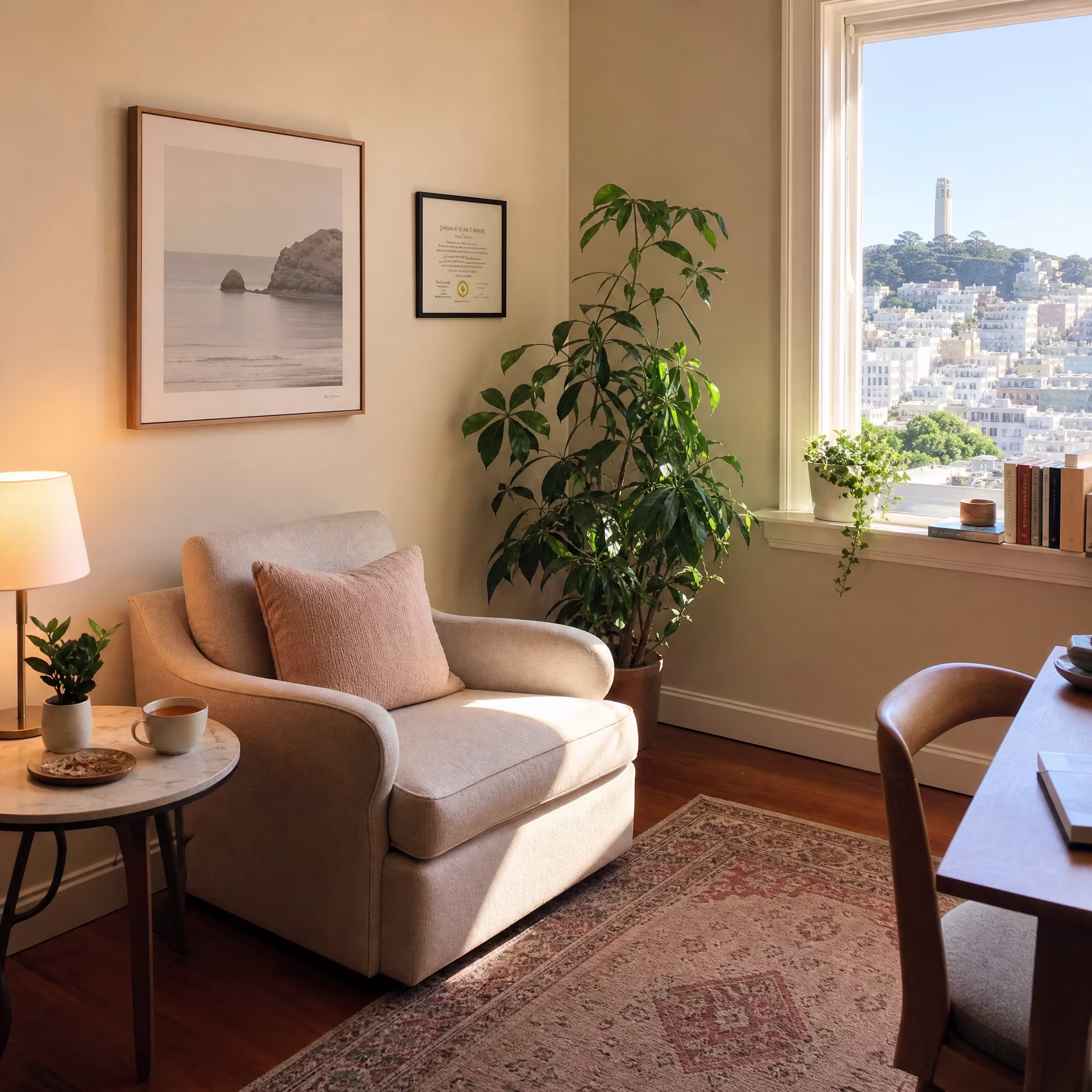 Cognitive behavioral therapist in San Francisco office near me in San Francisco, CA