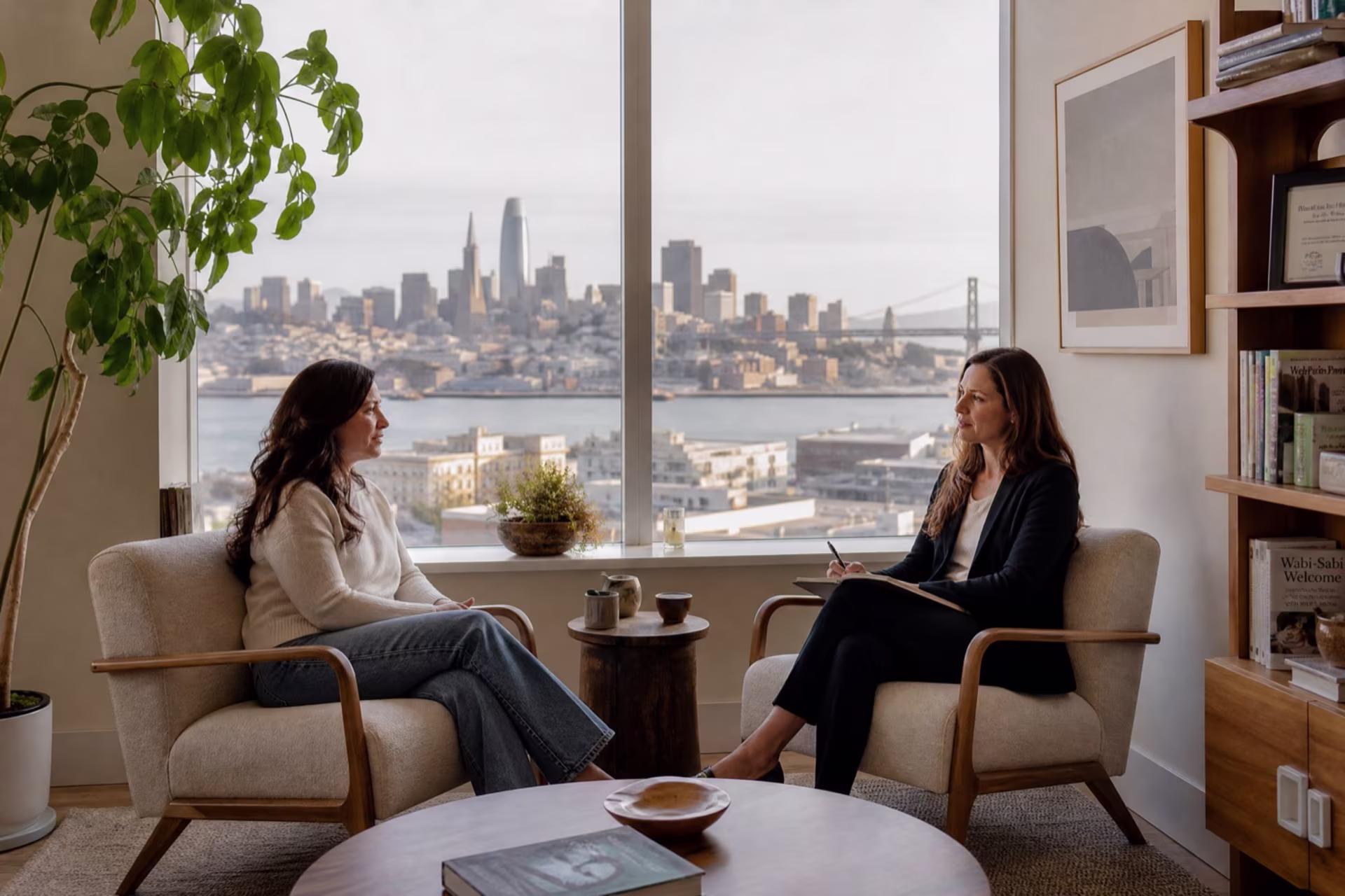Depression therapy session in San Francisco — Bay Area CBT Center