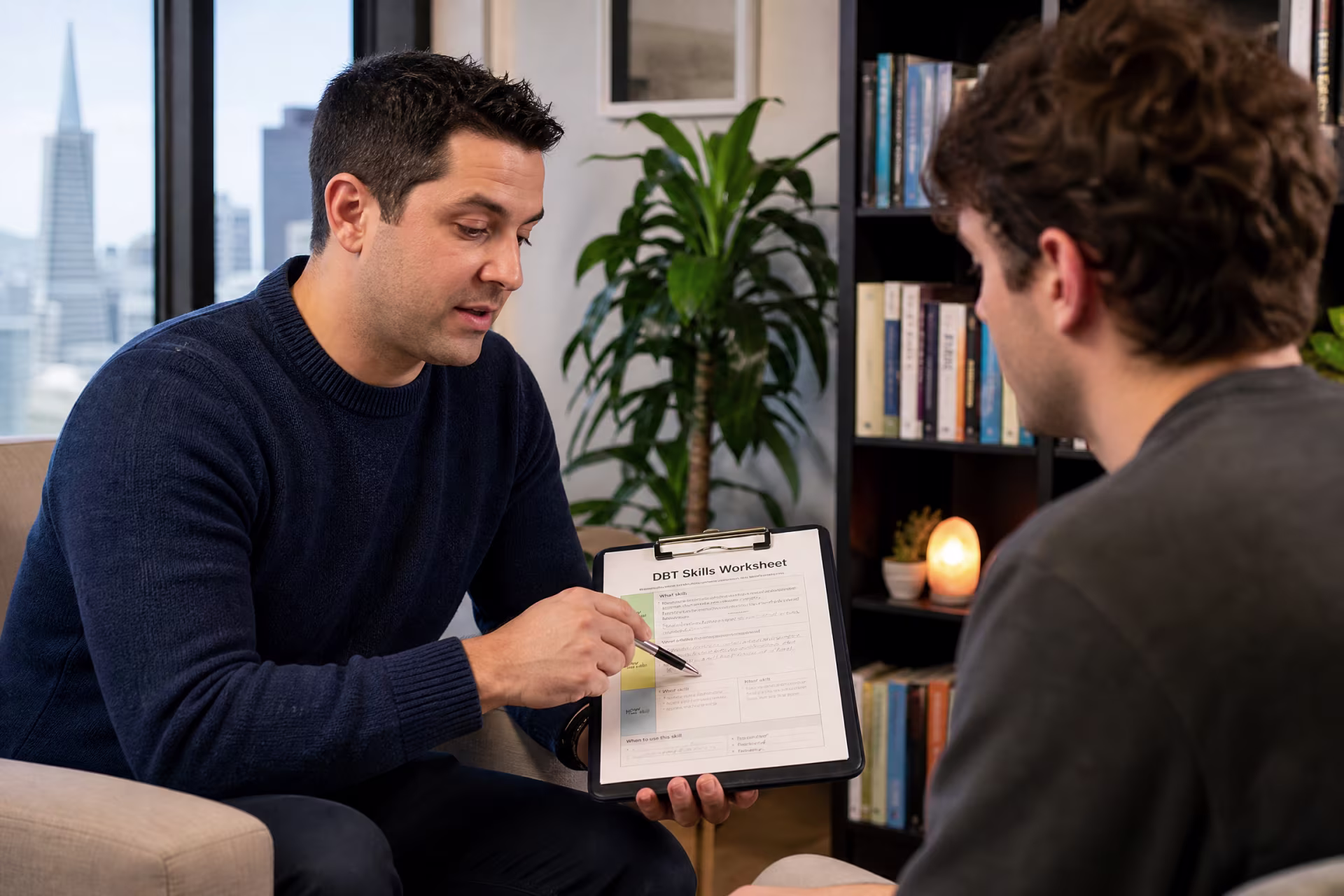 Emotional dysregulation therapy session San Francisco — Bay Area CBT Center