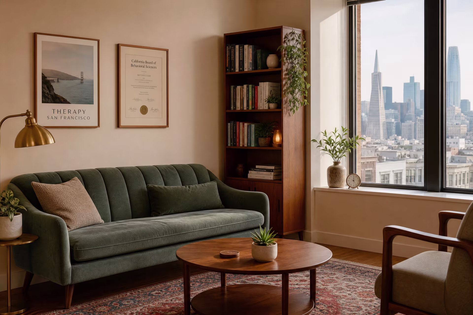 Emotional dysregulation therapy office in San Francisco — Bay Area CBT Center